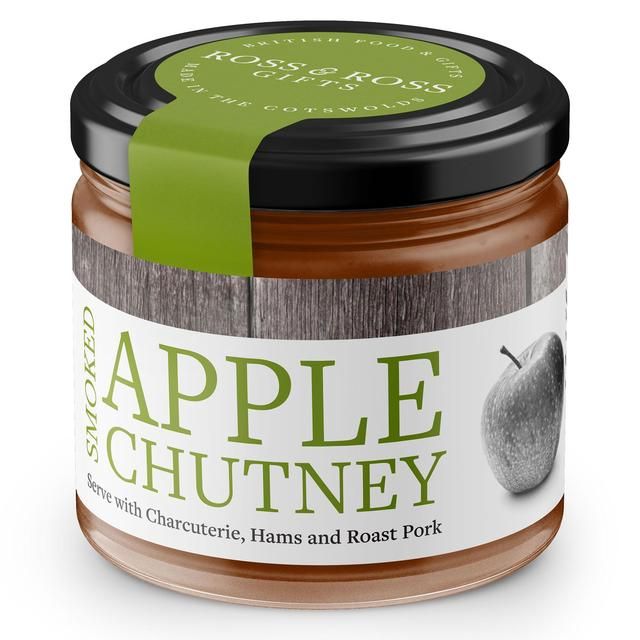 Ross &amp;amp; Ross Gifts Smoked Apple Chutney   115g