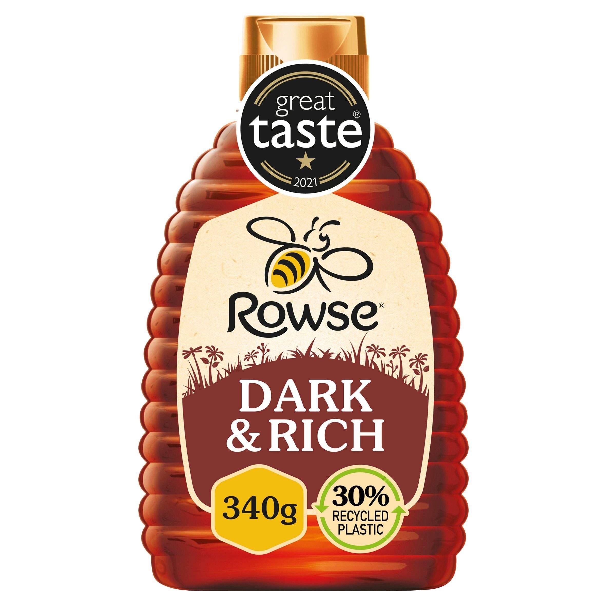 Rowse Dark &amp;amp; Rich Honey 340g