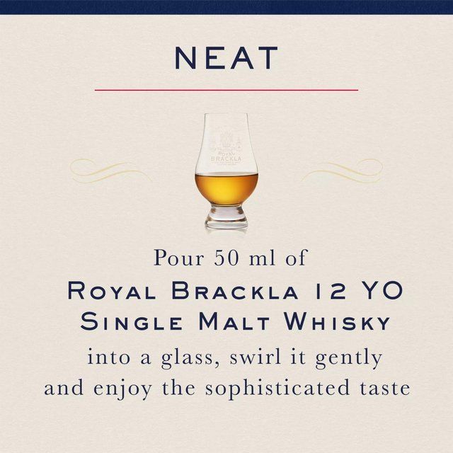 Royal Brackla 12 Year Old Highland Single Malt Scotch Whisky   70cl