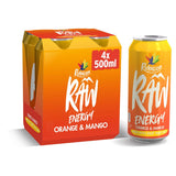 Rubicon RAW Energy Drink Orange &amp;amp; Mango