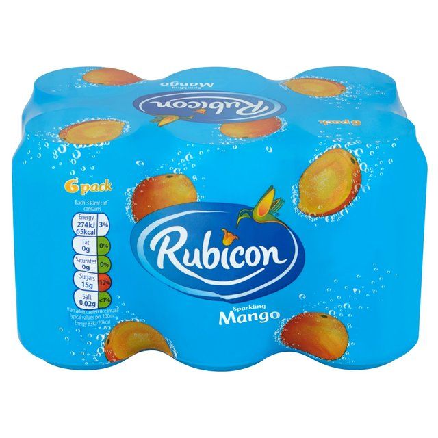 Rubicon Sparkling Mango   6 x 330ml