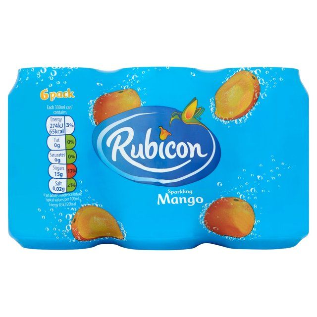 Rubicon Sparkling Mango   6 x 330ml