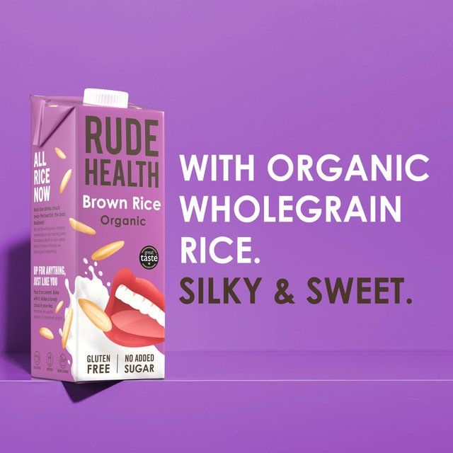 Rude Health Organic Brown Rice Drink Longlife   1L