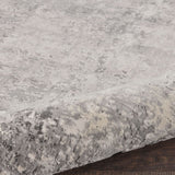 Rustic Textures Mottled Grey Runner, 66 x 236 cm