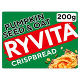 Ryvita Crispbread Pumpkin Seed &amp;amp; Oat Crackers   200g