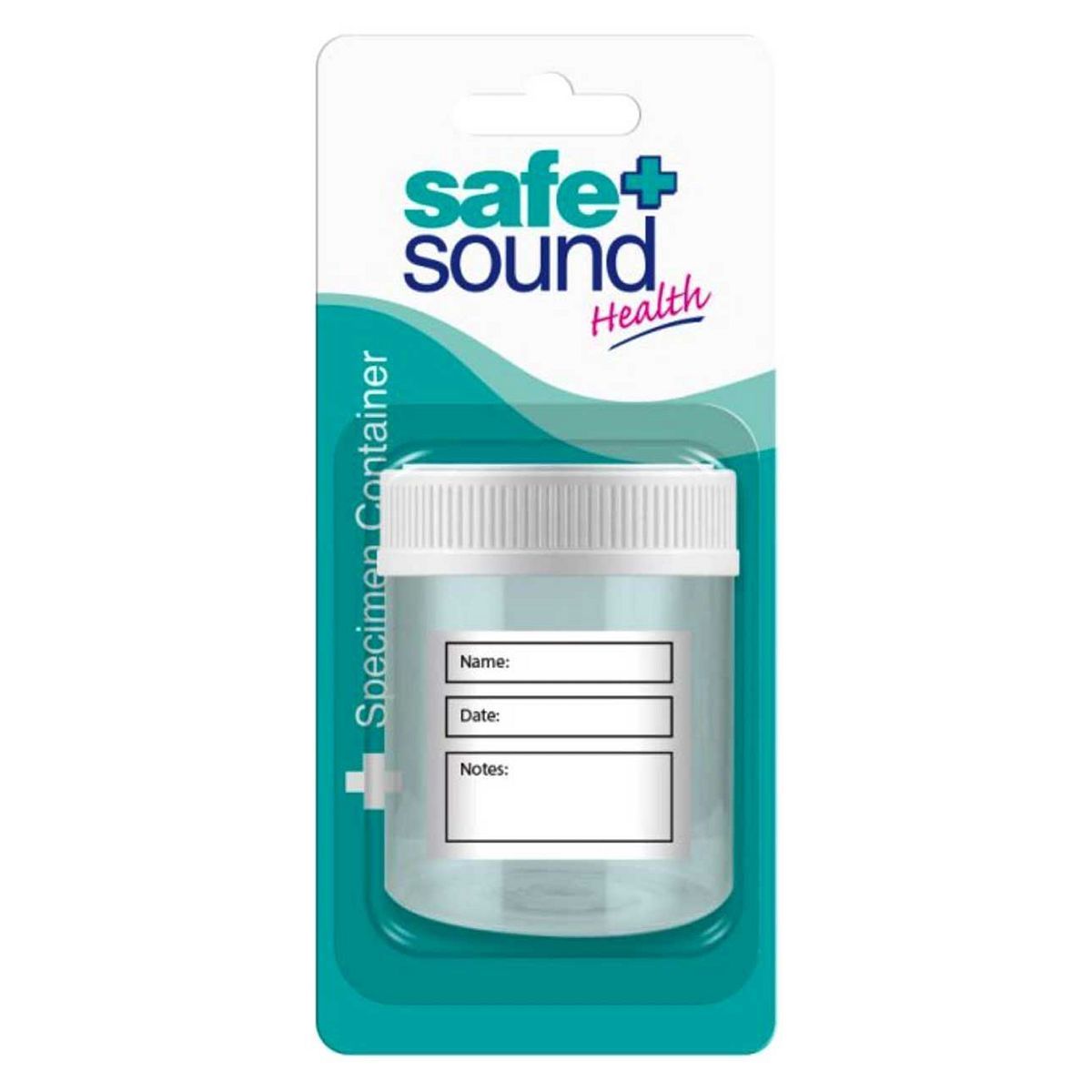 Safe &amp;amp; Sound Specimen Container - 60ml