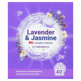 Sainsbury's 2 in 1 Laundry Powder Lavender &amp;amp; jasmine 40 Washes 2kg