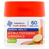 Sainsbury's A-Z Multivitamins &amp;amp; Minerals Tablets 1 a Day x60