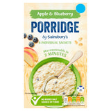 Sainsbury's Apple &amp;amp; Blueberry Porridge 8 x 36g (288g)