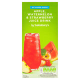 Sainsbury's Apple Watermelon &amp;amp; Strawberry Juice Drink 1L