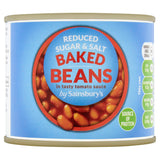 Sainsbury's Baked Beans In Reduced Sugar &amp;amp; Salt, Tomato Sauce 200g