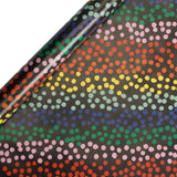 Sainsbury's Black &amp;amp; Multi Spots Birthday Gift Wrap Wrapping Paper 4M