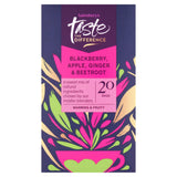 Sainsbury's Blackberry, Apple, Beetroot &amp;amp; Ginger Infusion Tea Bags, Taste the Difference x20 40g