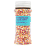 Sainsbury's Cake Decorations, Multi Coloured 100s &amp;amp; 1000s 80g
