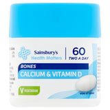 Sainsbury's Calcium &amp;amp; Vitamin D x60