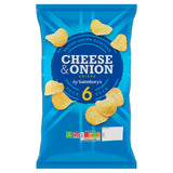 Sainsbury's Cheese &amp;amp; Onion Multipack Crisps 6x25g