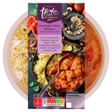 Sainsbury's Chicken Tikka Masala with Pilau Rice, Taste the Difference Ready Meal for 1 400g