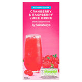 Sainsbury's Cranberry &amp;amp; Raspberry Juice Drink, No Added Sugar 1L