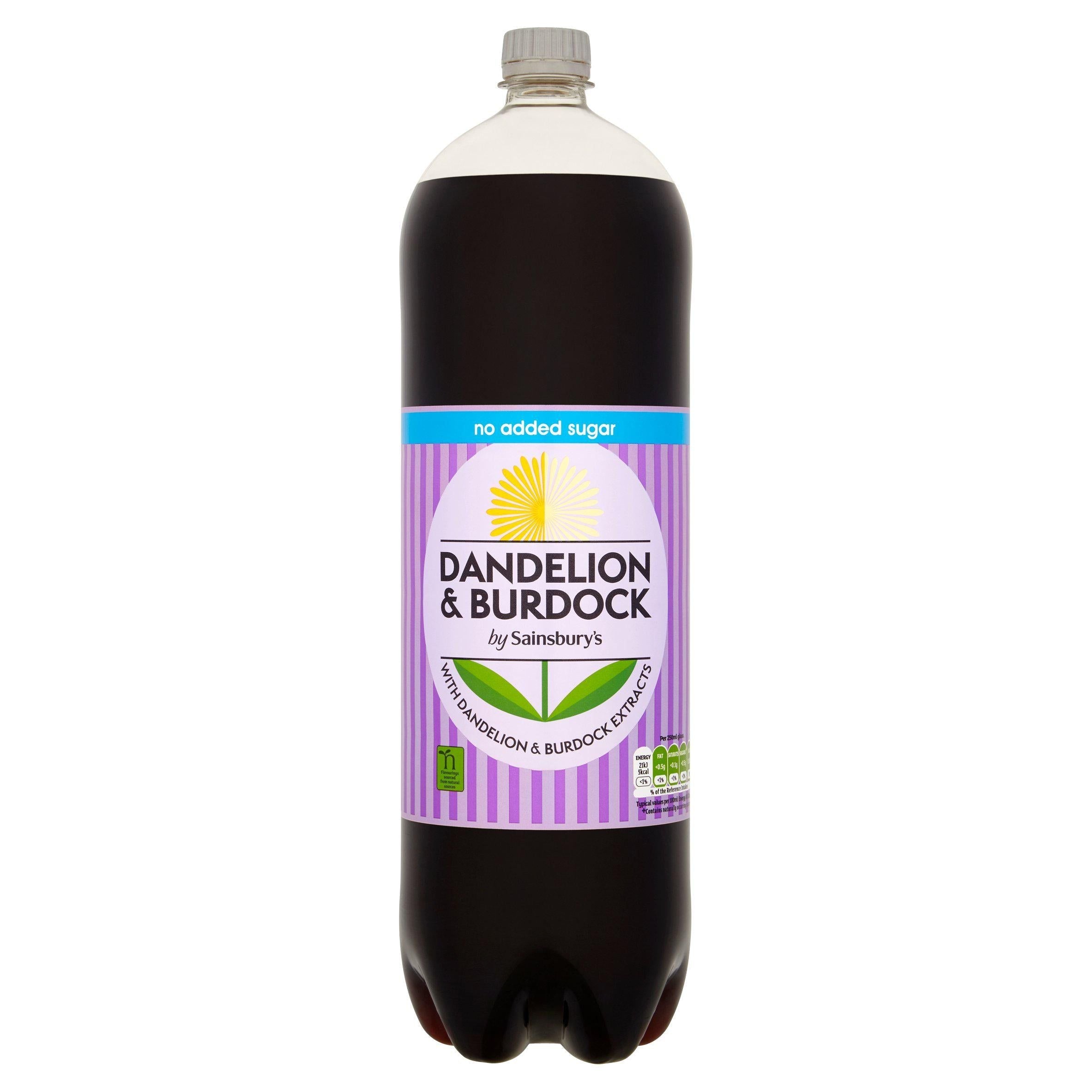 Sainsbury's Diet Dandelion &amp;amp; Burdock, No Added Sugar 2L