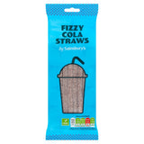 Sainsbury's Fizzy Cola Straw Sweets 70g