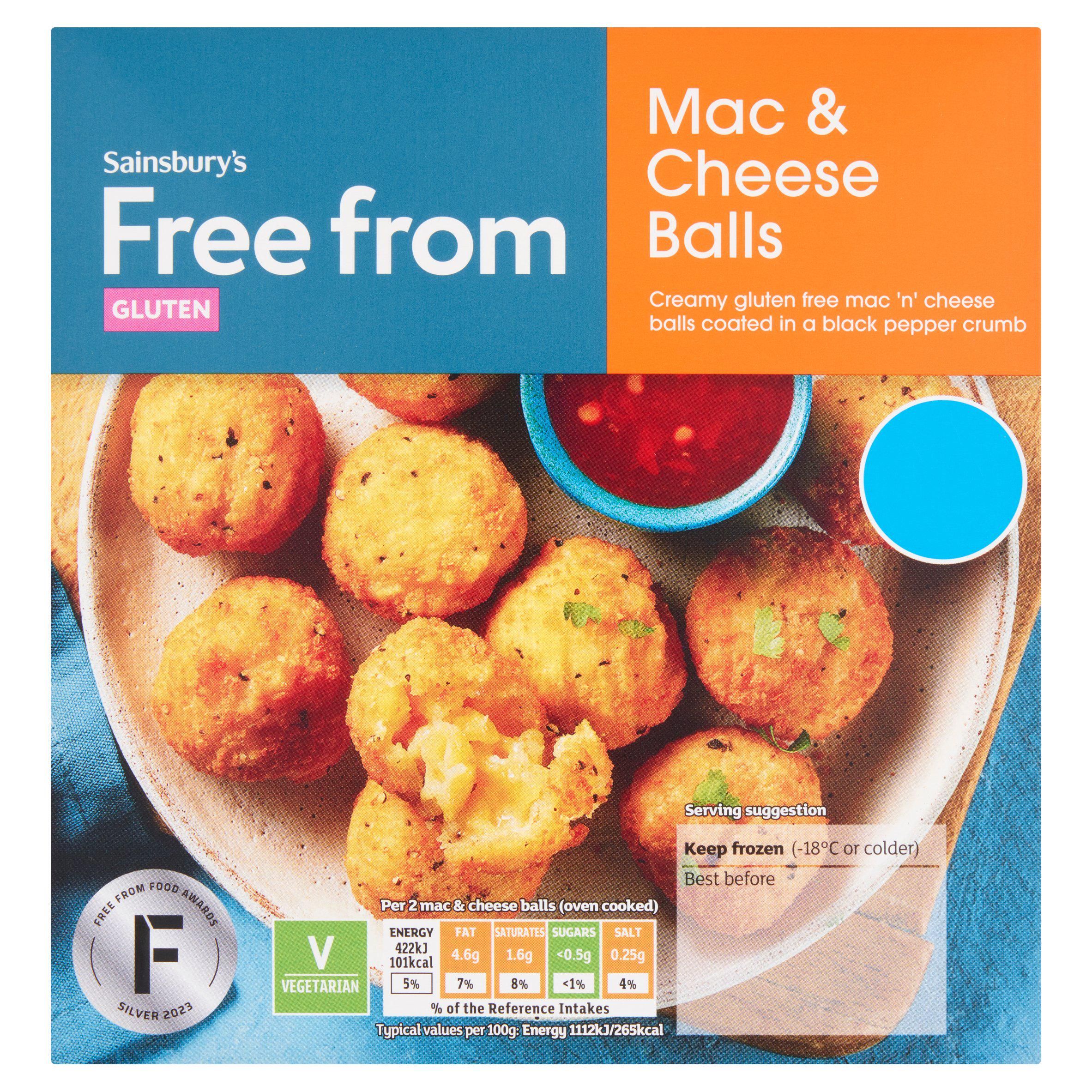 Sainsbury's Free From Mac &amp;amp; Cheese Balls 200g