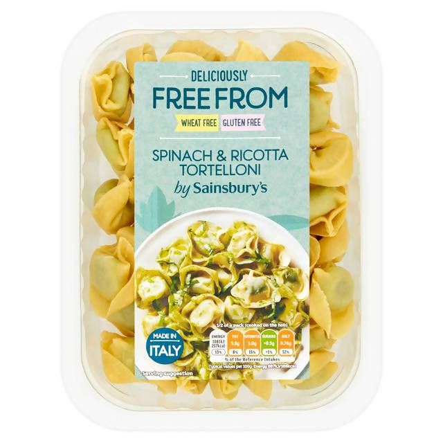 Sainsbury's Free From Spinach &amp;amp; Ricotta Tortelloni 250g