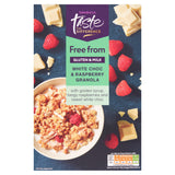 Sainsbury's Free From White Chocolate &amp;amp; Raspberry Granola, Taste the Difference 350g