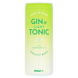 Sainsbury's Gin &amp;amp; Diet Tonic 250ml