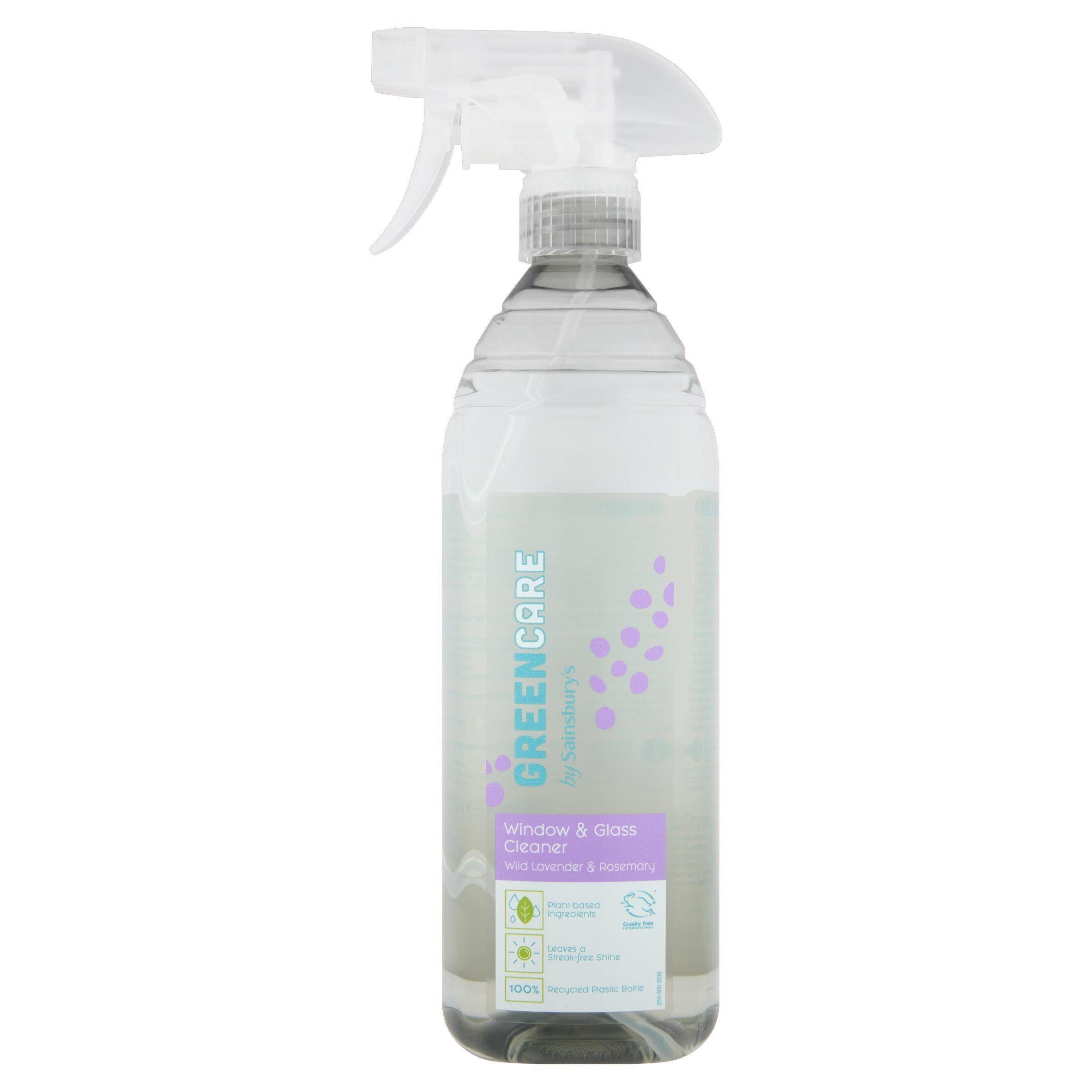 Sainsbury's Greencare Window &amp;amp; Glass Cleaner Wild Lavender &amp;amp; Rosemary 750ml
