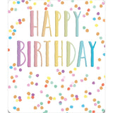Sainsbury's Happy Birthday Card Rainbow Letters Greeting Card