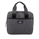 Sainsbury's Home Lunch Bag Slate Grey &amp;amp; Black