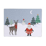 Sainsbury's Home Santa &amp;amp; Reindeer Corkback Placemats 4pk