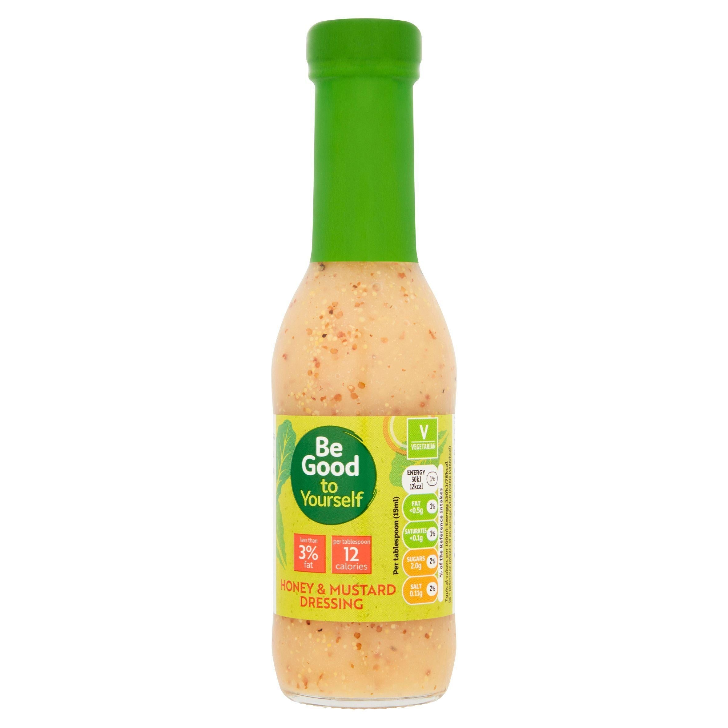 Sainsbury's Honey &amp;amp; Mustard Dressing, Be Good To Yourself 250ml