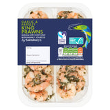 Sainsbury's King Prawns ASC in Garlic &amp;amp; Parsley ASC 150g