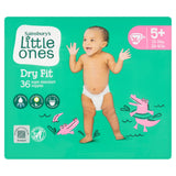Sainsbury's Little Ones Dry Fit Size 5+ 36 Nappies