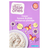 Sainsbury's Little Ones Organic Banana &amp;amp; Plum Multigrain Porridge 7+ Months 200g
