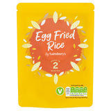 Sainsbury's Microwave Rice Egg Fried 250g