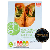 Sainsbury's Mozzarella, Tomato, Mayonnaise &amp;amp; Basil Pesto Tortilla Wrap