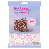 Sainsbury's Pink &amp;amp; White Mini Mallows 150g
