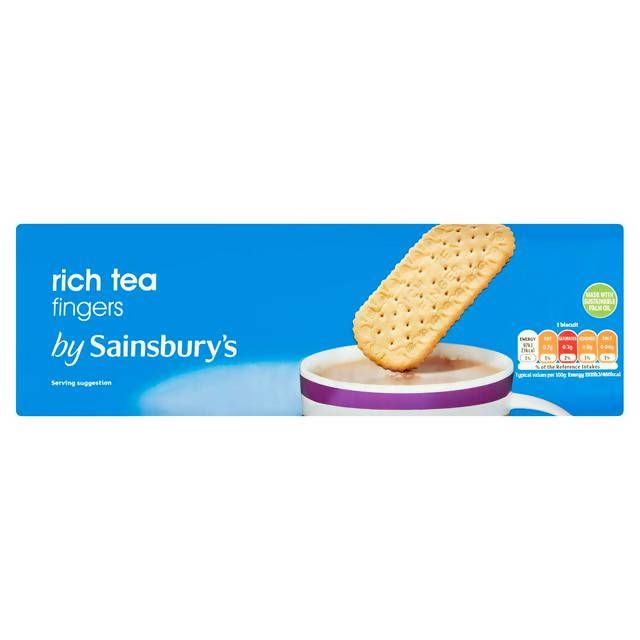 Sainsbury's Rich Tea Fingers, Fingers 250g