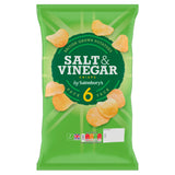 Sainsbury's Salt &amp;amp; Vinegar Multipack Crisps 6x25g