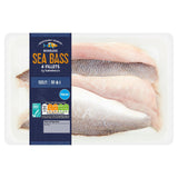 Sainsbury&amp;rsquo;s Sea Bass Fillets ASC x4 360g