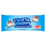 Sainsbury's Soft &amp;amp; Whippy Chocolate Bars 6x22g