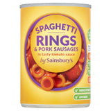 Sainsbury's Spaghetti Rings &amp;amp; Pork Sausages 400g