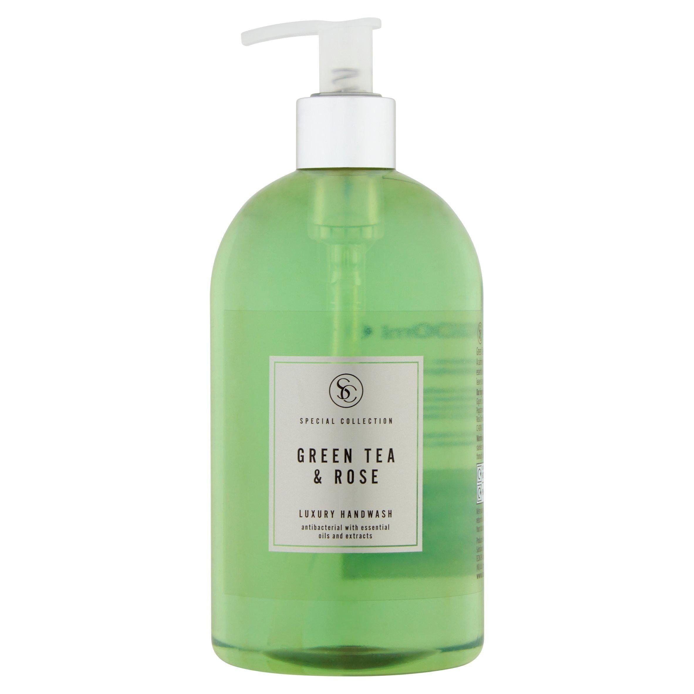 Sainsbury's Special Collection Green Tea &amp;amp; Rose Luxury Handwash 500ml