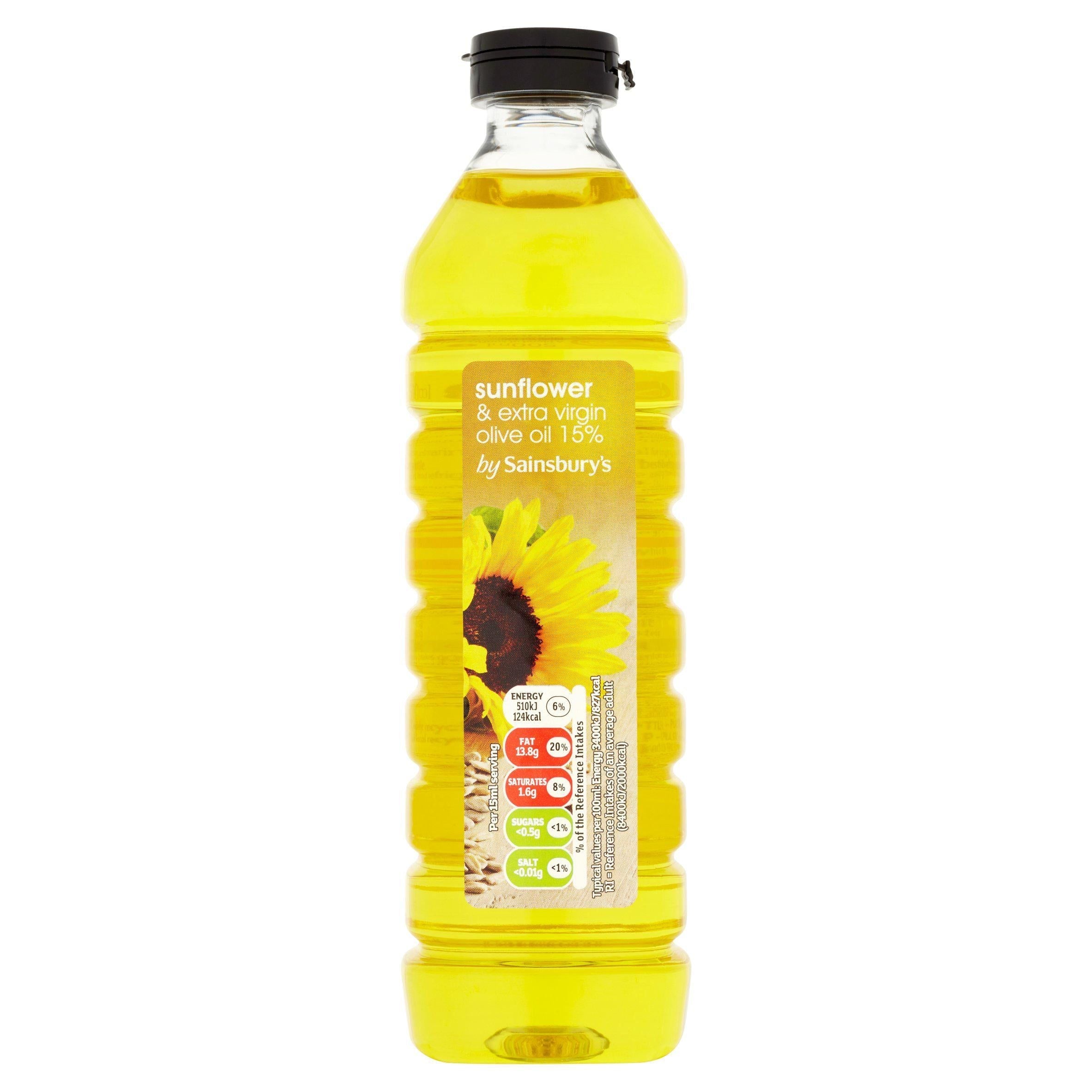 Sainsbury&amp;rsquo;s Sunflower &amp;amp; Extra Virgin Olive Oil 500ml