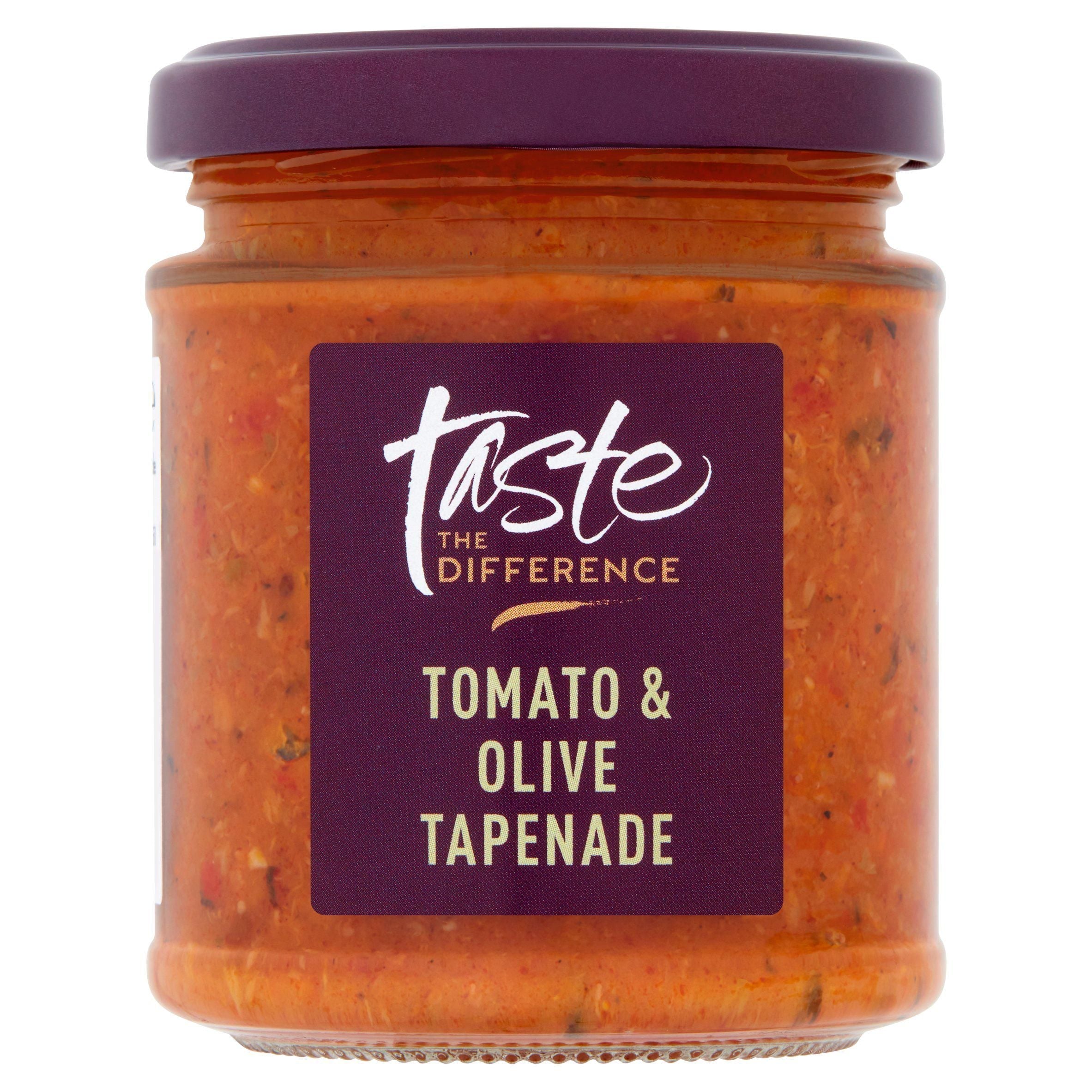 Sainsbury's Tomato &amp;amp; Olive Tapenade, Taste the Difference 170g