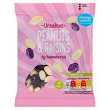 Sainsbury's Unsalted Jumbo Peanuts &amp;amp; Raisins 200g