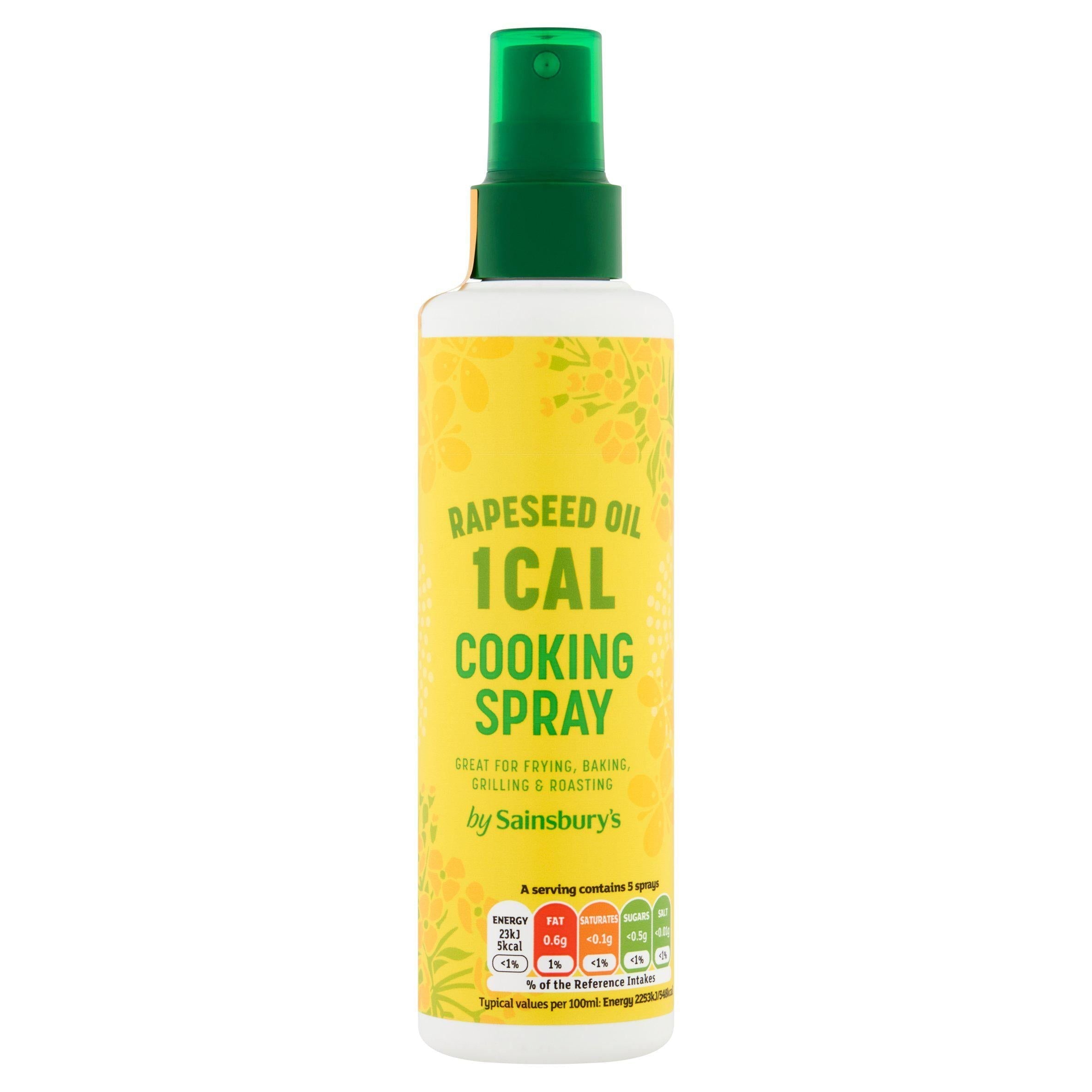 Sainsbury's Vegetable Oil Cooking Spray 190ml