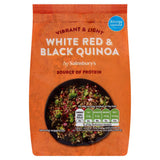 Sainsbury's White Red &amp;amp; Black Quinoa 300g